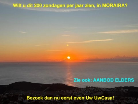 Uw eigen Appartement aan zee in MORAIRA met veel