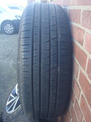 17 Inch Originele VW Woodstock Velgen en Banden 5x112