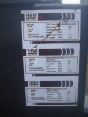 Autobanden motorbanden demonteer apparaat HBM