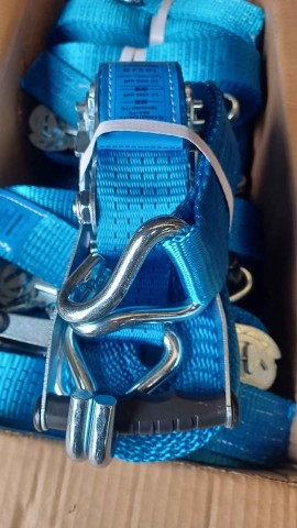 Nieuwe Spanbanden  Spanbanden Zware Uitvoering 5000 kg 9 Meter Lang