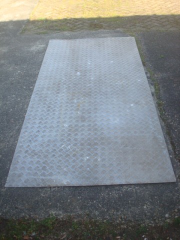 Aluminium Traanplaat Aanhanger Aanhangerbodem 1 stuk  Traanplaat zonde