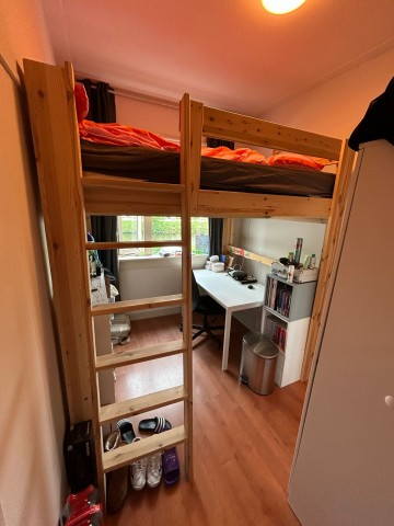 2-persoons Hoogslaper ombouw