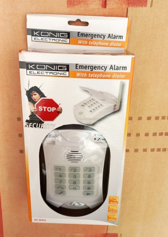 KONIG personen alarm  nieuw in de verpakking