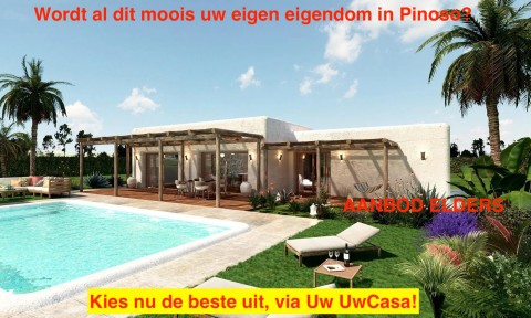 Uw prachtige Villa met zwembad in PINOSO met meer