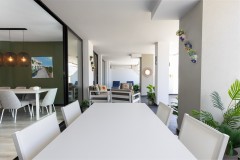 Luxe appartement met zeezicht en priv&eacute;tuin in Mijas  Costa del 