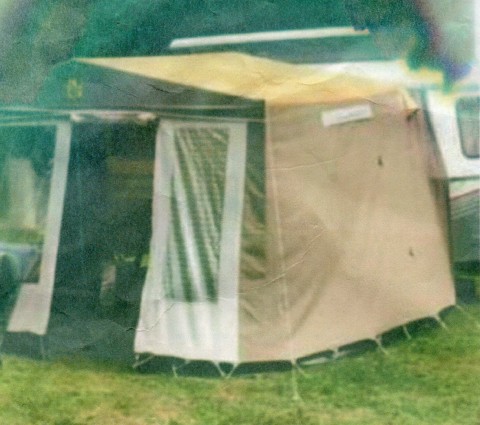 retro Voortent en Luifel voor een Eriba Touring Triton