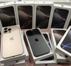 Apple iPhone 16 Pro  voor 550 EUR en  iPhone 16 Pro Max voor 650 EUR