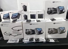 DJI Mavic 4 Pro en DJI Mavic 3 Pro en DJI Air 3S en DJI Mavic 3E