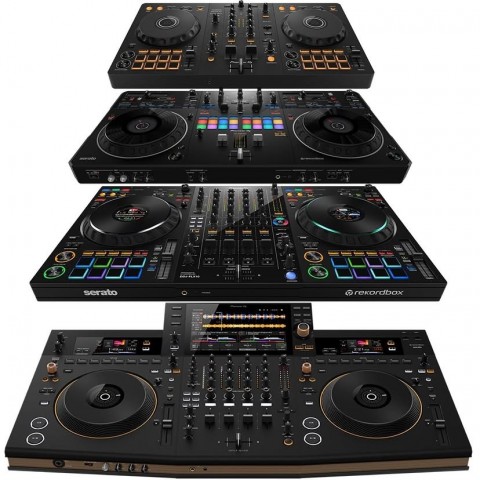 digitale mixers  analoge mixers  rackmixers  DJ-controllers  MIDI-cont