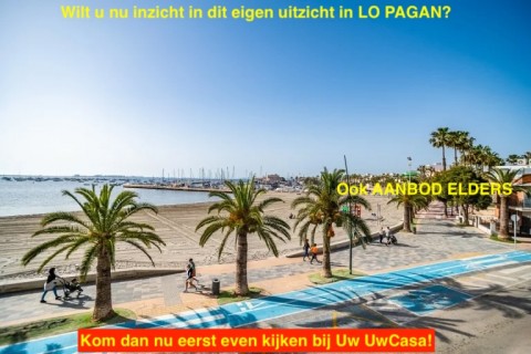 Uw eigen nieuwe luxe Appartement aan zee in LO PAGAN met