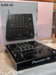 Pioneer DJ CDJ-3000-W Multi-Player en Pioneer DJM-A9 DJ Mixer