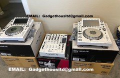 Pioneer DJ CDJ-3000-W Multi-Player en Pioneer DJM-A9 DJ Mixer