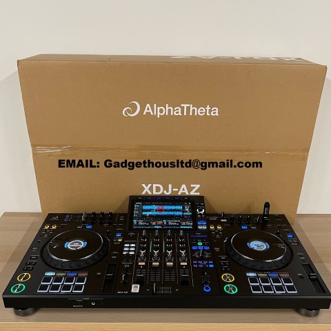 AlphaTheta XDJ-AZ en AlphaTheta Omnis-Duo en Pioneer Opus-Quad