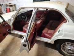 Stijlvolle witte Jaguar XJ6 2 8 van 1970  Familie eigendom sinds 1970 