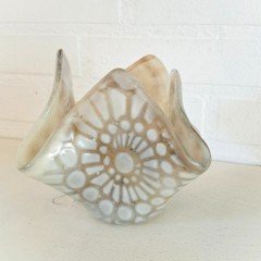 Dwaallichtje van gesmolten glas 