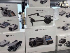 DJI Mini 5 Pro en DJI Mavic 4 Pro en DJI Mavic 3 Pro en DJI Air 3S