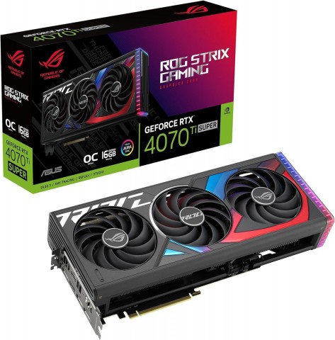 Asus rog strix geforce rtx 4070 ti super oc 16 maanden geleden 