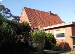 Mooi degelijk ruim huis met een vrij uitzicht over de landerijen