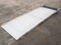 Oprijplaat Altec 290x100 Rampe Scootmobiel Rolstoel