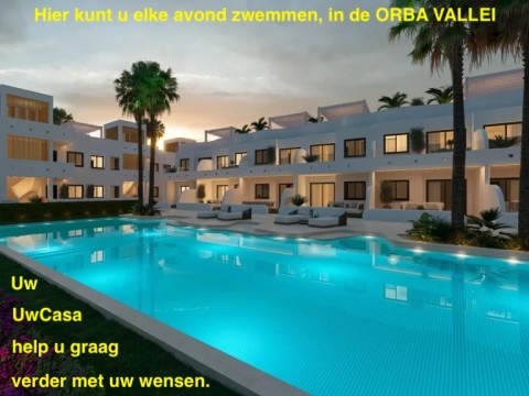 Uw eigen nieuwe Appartement in de ORBA VALLEI met mooie