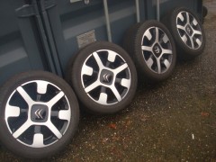 17 inch Originele Bicolor Citro&euml;n C3 C4 Cactus Velgen 4x108