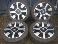 17 inch Originele Bicolor Citro&euml;n C3 C4 Cactus Velgen 4x108