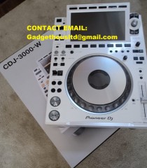 Pioneer DJ CDJ-3000-W Multi-Player en Pioneer DJM-A9 DJ Mixer