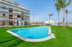 Uw eigen nieuwe Appartement bij strand  zee en zwembad in ALCAZARES me