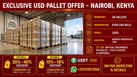 AANKOOPMOGELIJKHEID VOOR USD-CONTANTENINVENTARIS NAIROBI KENIA