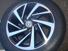 16’’Inch Originele VW Woodstock Velgen en Banden 5x112 Nr 104