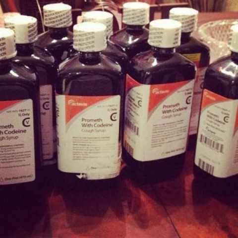 Actavis Hoestsiroop Lean Actavis Prometazinsirap met code&iuml;ne
