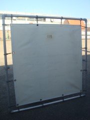 Gevelframe spandoekframe reclameframe spandoek frame