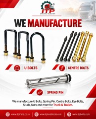 Spring Bolts and pins for Trailer Chassis and suspension manufacturer