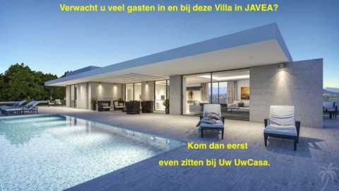 Uw eigen prachtige nieuwe Villa in JAVEA met ook