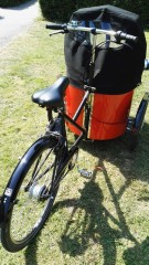 Nihola Family bakfiets   rain cover