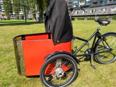 Nihola Family bakfiets   rain cover