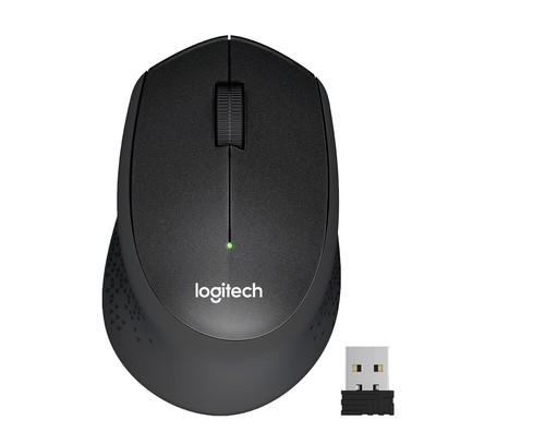 Logitech M330 Silent Draadloze Muis Zwart