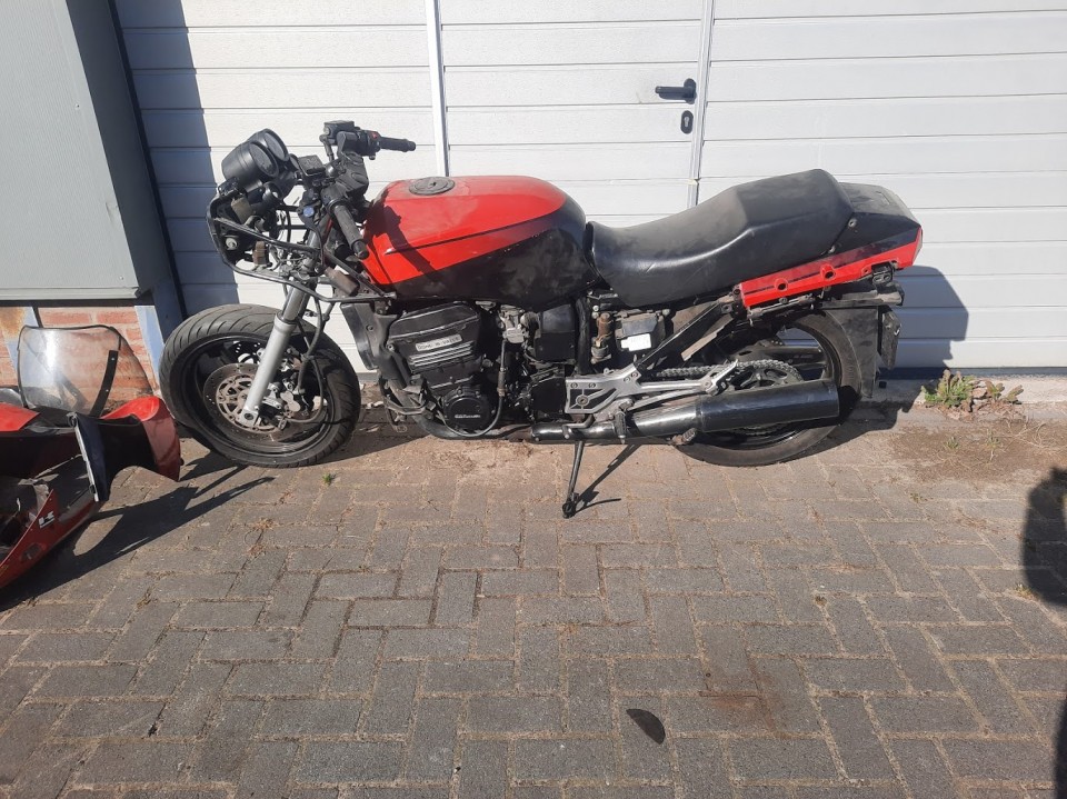 kawasaki gpz 900r 1993 project
