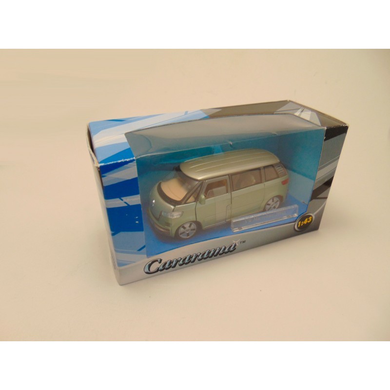 VOLKSWAGEN MICROBUS 2001 1 43 CARARAMA GROENGRIJS