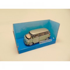 VOLKSWAGEN MICROBUS 2001 1 43 CARARAMA GROENGRIJS