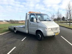 mercedes sprinter 412 122pk oprijwagen autoambulance als nieuw geen 2e