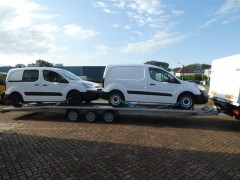 Transport van u wagen van A naar B