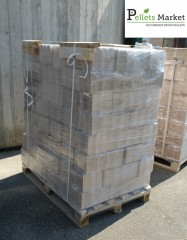 RUF-houtbriketten  1 pallet  960 kg  96 zakken