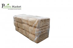 RUF-houtbriketten  1 pallet  960 kg  96 zakken