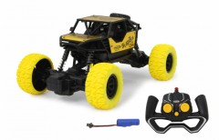 Jamara bestuurbare auto RC-Crawler diecast 21 cm geel