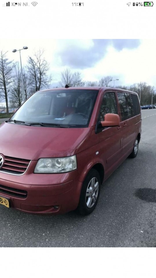 Camper vw Multivan  2 5TDI  174pk