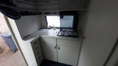 Hobby 390 Excellent b j 1997   voortent  uitbouw en luifel