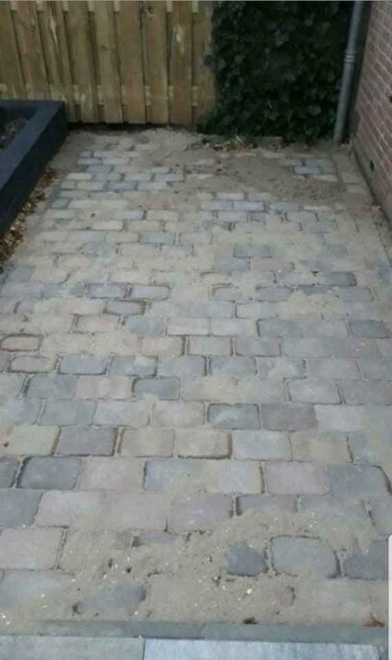 Gratis Sierbestrating 16m2