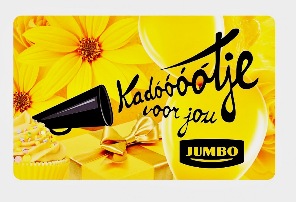 JUMBO SUPERMARKTEN   GRATIS CADEAUKAART