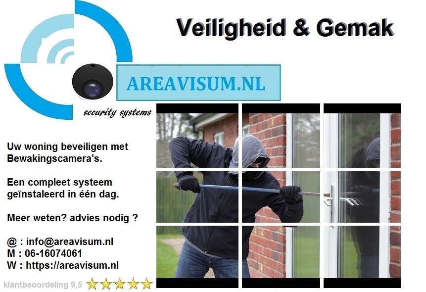 Anti inbraak   beveiligingscameras van areavisum nl